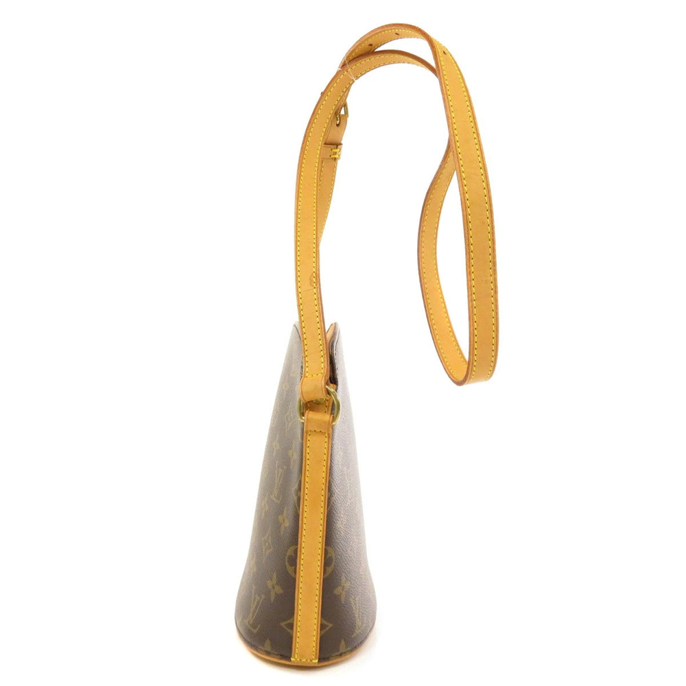 Louis Vuitton Canvas Druot Monogram Shoulder Bag Brown - Picture 3 of 11